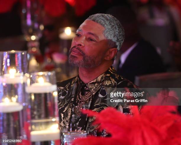 Designer Octavius Terry attends the 2023 The Vision Community Foundation Black Tie Gala at The Whitley on July 14, 2023 in Atlanta, Georgia.