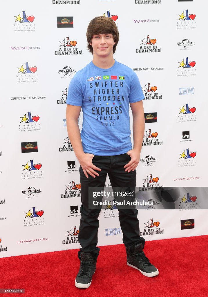 Yahoo! Sports Presents "A Day Of Champions" Benefiting The Bogart Pediatric Cancer Research Program - Arrivals