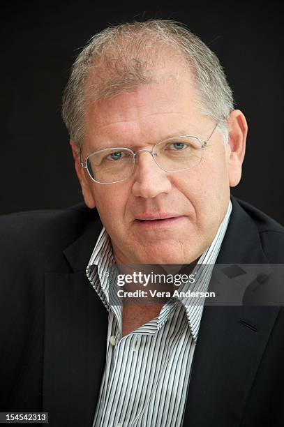 Director Robert Zemeckis at the "Flight" Press Conference at the Four Seasons Hotel on October 20, 2012 in Beverly Hills, California.