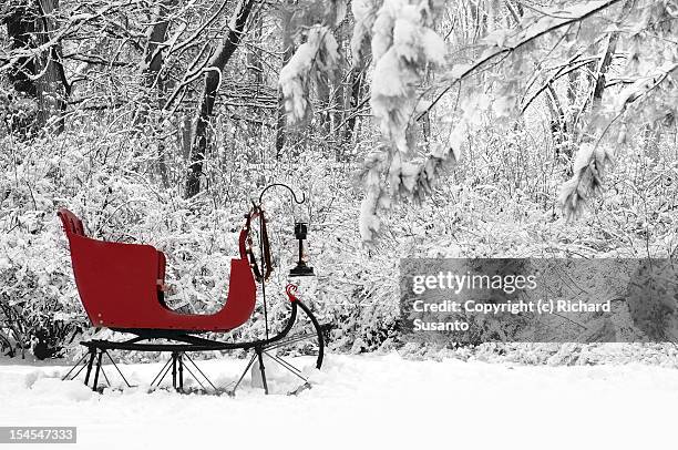 snow sleigh - sleigh - fotografias e filmes do acervo