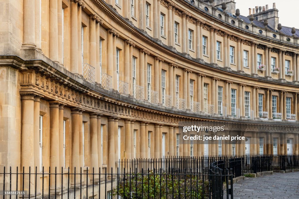 Architecture, The Circus, Bath, Somerset, England