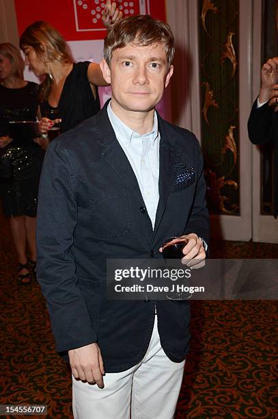 Martin Freeman attends the Q Awards 2012 at The Grosvenor House Hotel on October 22, 2012 in London, England.