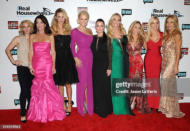 Marisa Zanuck, Lisa Vanderpump, Brandi Glanville, Yolanda H. Foster, Kyle Richards, Taylor Armstrong, Adrienne Maloof, Camille Grammer and Faye...