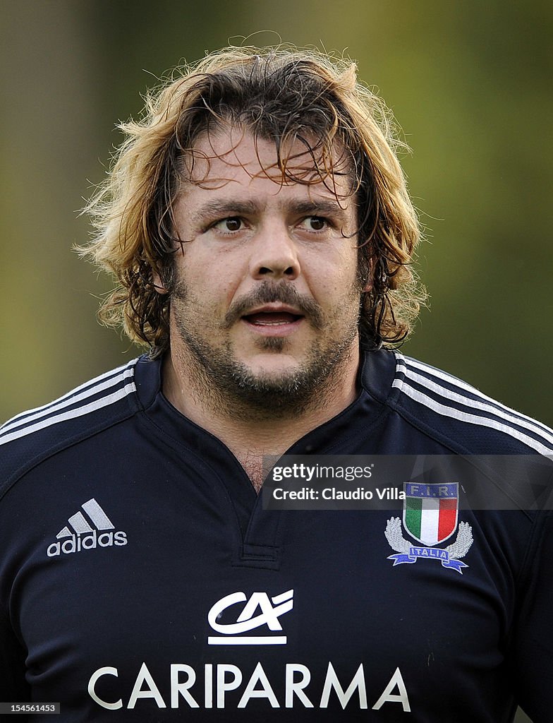 Italy Rugby Training Session