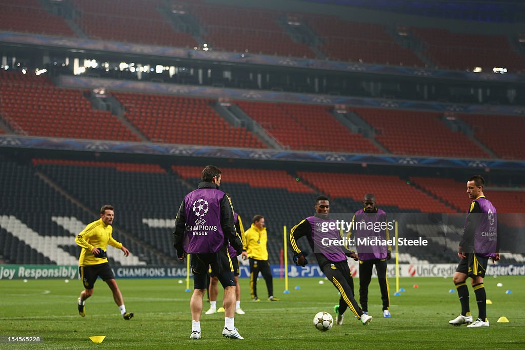 Chelsea Training Session & Press Conference