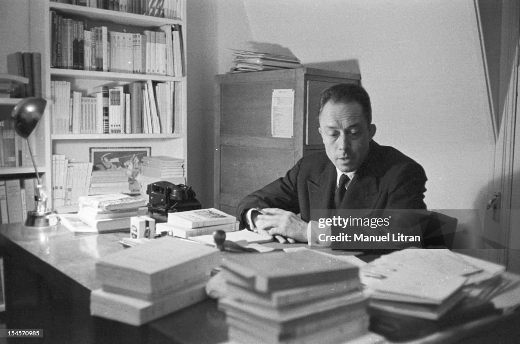 Albert Camus, 1957 Nobel Prize For Literature