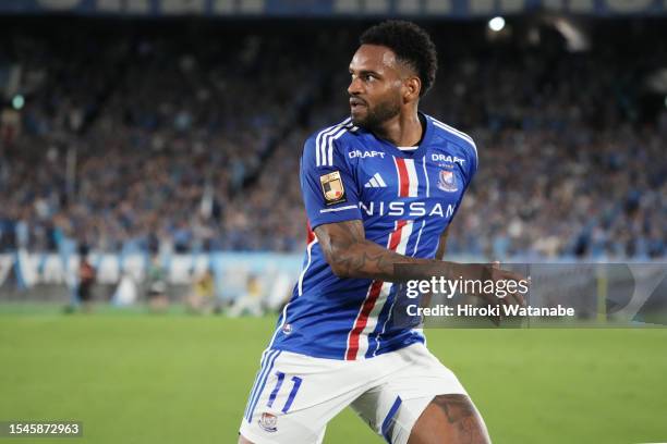 Anderson Lopes of Yokohama F.Marinos looks on during the J.LEAGUE Meiji Yasuda J1 21st Sec. Match between Yokohama F･Marinos and Kawasaki Frontale at...