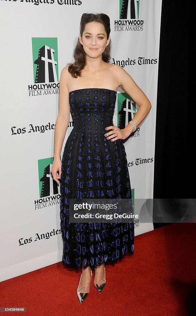 16th Annual Hollywood Film Awards Gala Presented By The Los Angeles Times - Arrivals