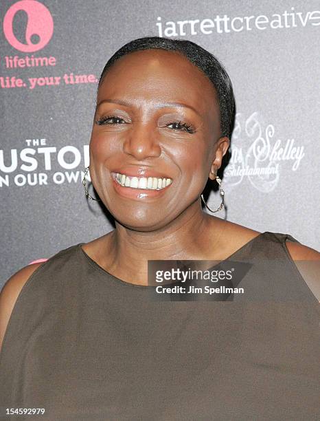 Mikki Taylor attends "The Houstons: On Our Own" Series Premiere Party at Tribeca Grand Hotel on October 22, 2012 in New York City.