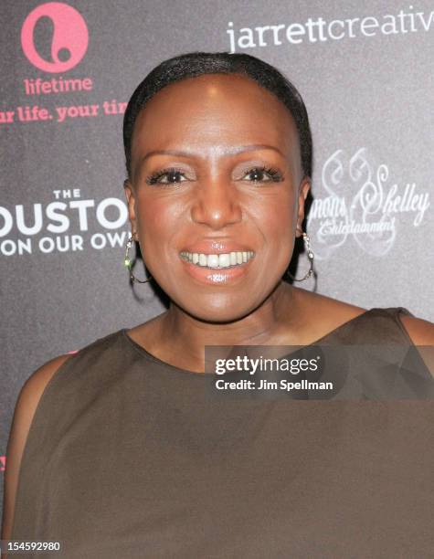 Mikki Taylor attends "The Houstons: On Our Own" Series Premiere Party at Tribeca Grand Hotel on October 22, 2012 in New York City.