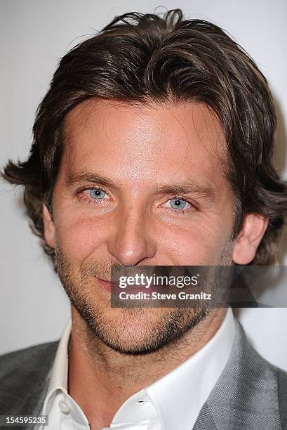 Bradley Cooper poses at the 16th Annual Hollywood Film Awards Gala Presented By The Los Angeles Times at The Beverly Hilton Hotel on October 22, 2012...