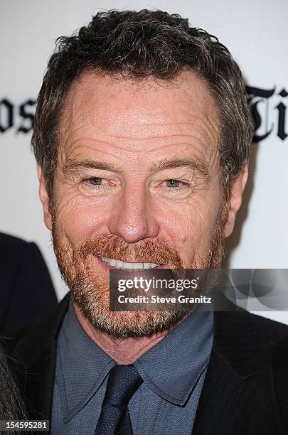 Bryan Cranston poses at the 16th Annual Hollywood Film Awards Gala Presented By The Los Angeles Times at The Beverly Hilton Hotel on October 22, 2012...