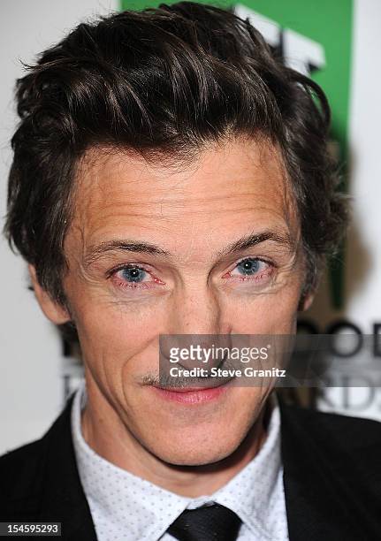 John Hawkes poses at the 16th Annual Hollywood Film Awards Gala Presented By The Los Angeles Times at The Beverly Hilton Hotel on October 22, 2012 in...