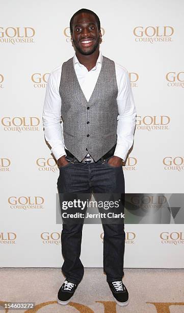 New York Giants CB Prince Amukamara attends Gabrielle Union's 40th Birthday Party With Courvoisier Gold at the Dream Downtown on October 22, 2012 in...