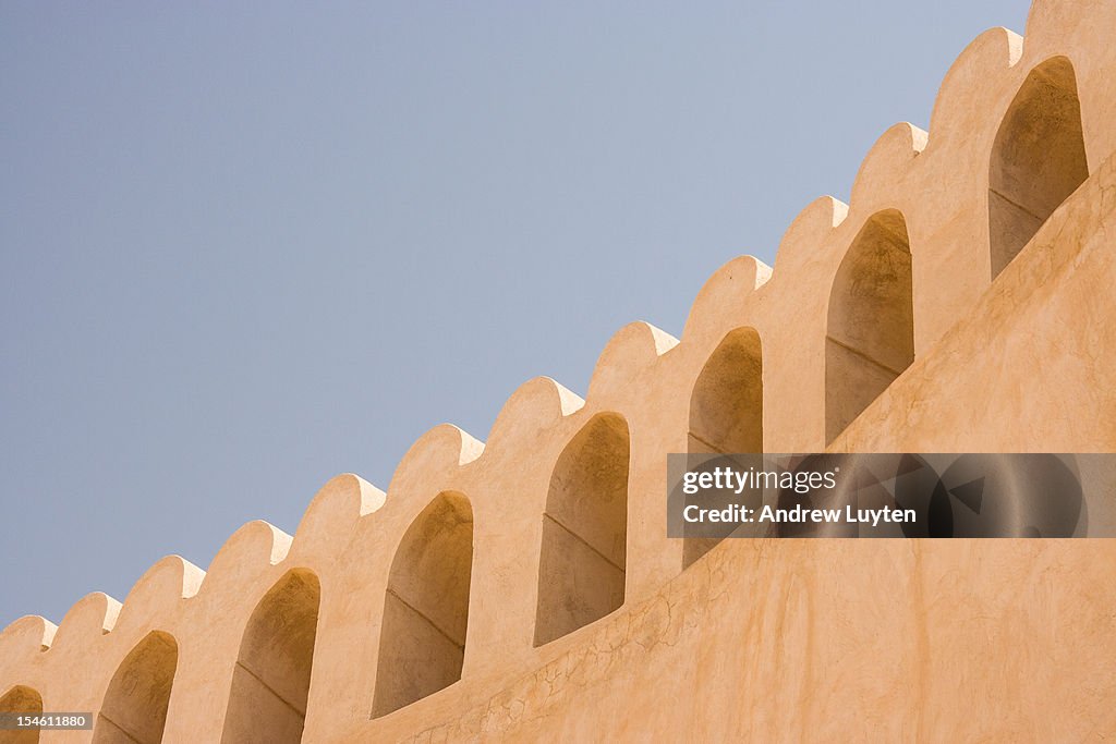 Nizwa Fort Arches