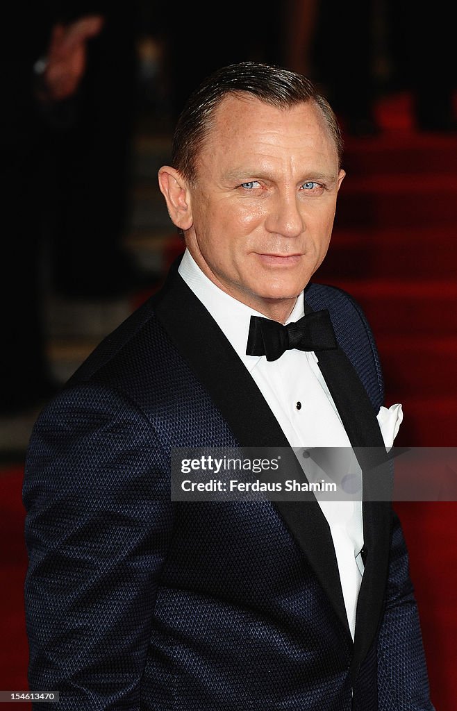 Skyfall - Royal World Premiere - Arrivals