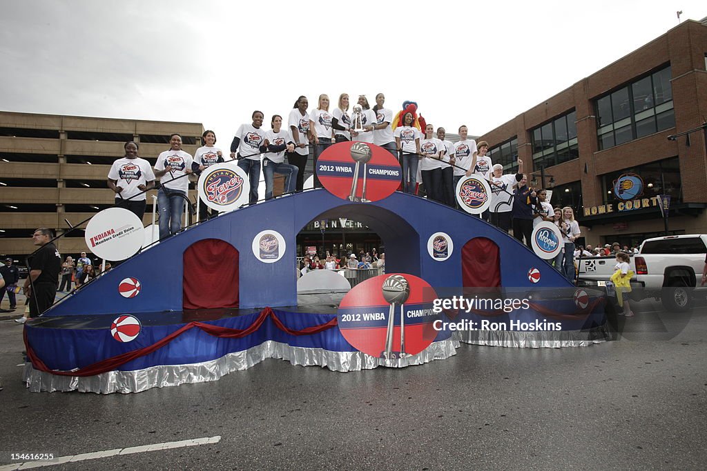 Indiana Fever Championship Celebration