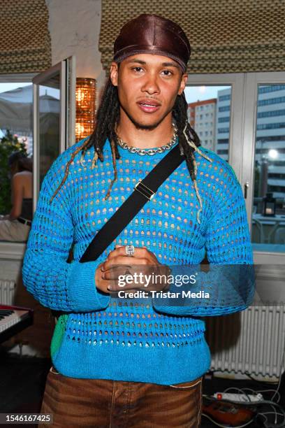 Kelvyn Colt during the Lucry & Suena single release party at Soho House on July 20, 2023 in Berlin, Germany.