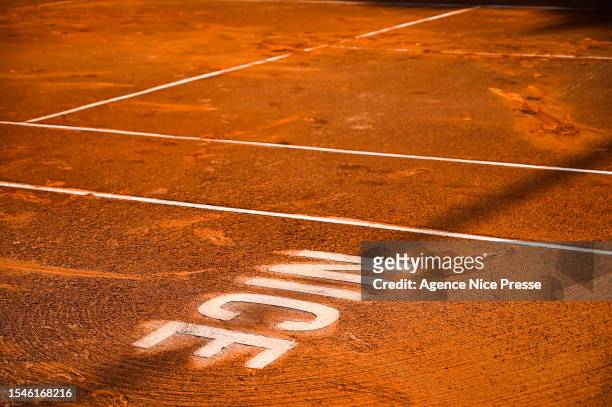 Illustration during the Day 2 of Hopman Cup at Nice Lawn Tennis Club on July 20, 2023 in Nice, France.