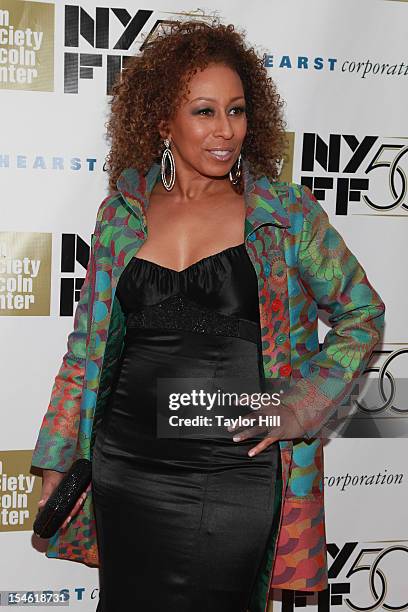 Actress Tamara Tunie attends the closing night gala screening of "Flight" during the 50th New York Film Festival at Alice Tully Hall at Lincoln...