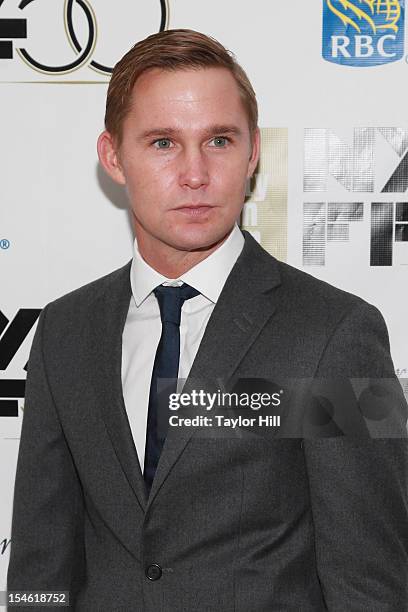 Actor Brian Geraghty attends the closing night gala screening of "Flight" during the 50th New York Film Festival at Alice Tully Hall at Lincoln...