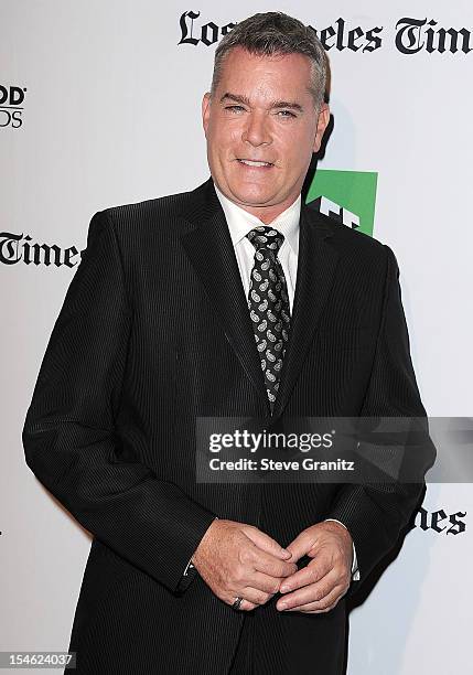 Ray Liotta arrives at the 16th Annual Hollywood Film Awards Gala Presented By The Los Angeles Times at The Beverly Hilton Hotel on October 22, 2012...