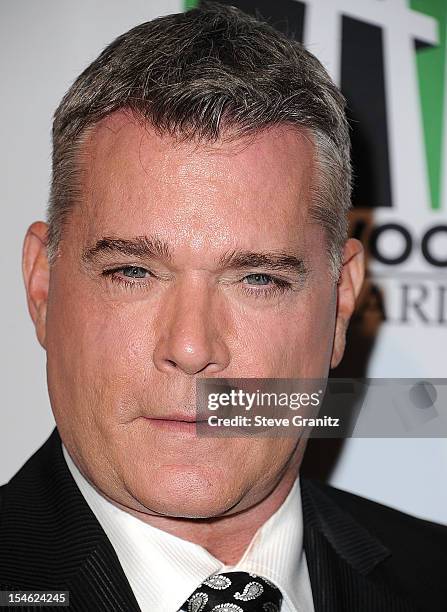 Ray Liotta arrives at the 16th Annual Hollywood Film Awards Gala Presented By The Los Angeles Times at The Beverly Hilton Hotel on October 22, 2012...
