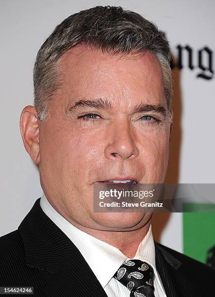 Ray Liotta arrives at the 16th Annual Hollywood Film Awards Gala Presented By The Los Angeles Times at The Beverly Hilton Hotel on October 22, 2012...