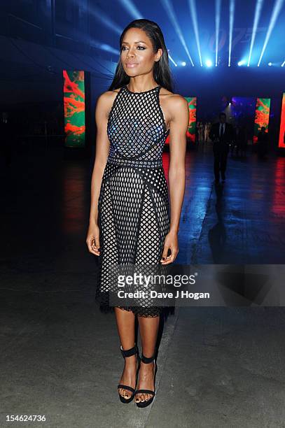 Naomie Harris attends the Royal world premiere after party of 'Skyfall' at The Tate Modern on October 23, 2012 in London, England.