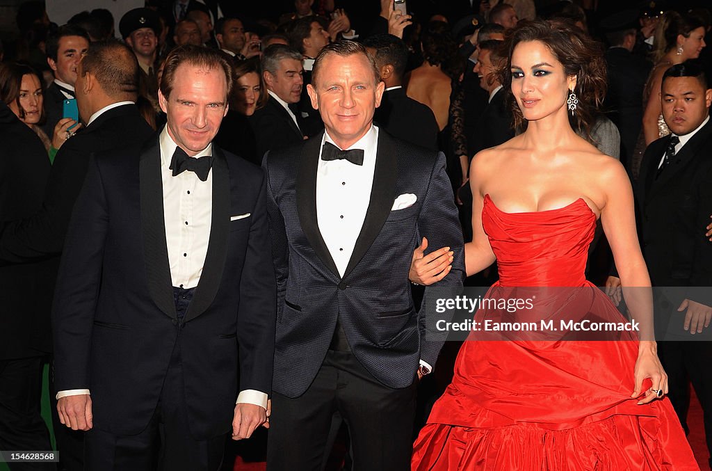 Skyfall - Royal World Premiere - Arrivals