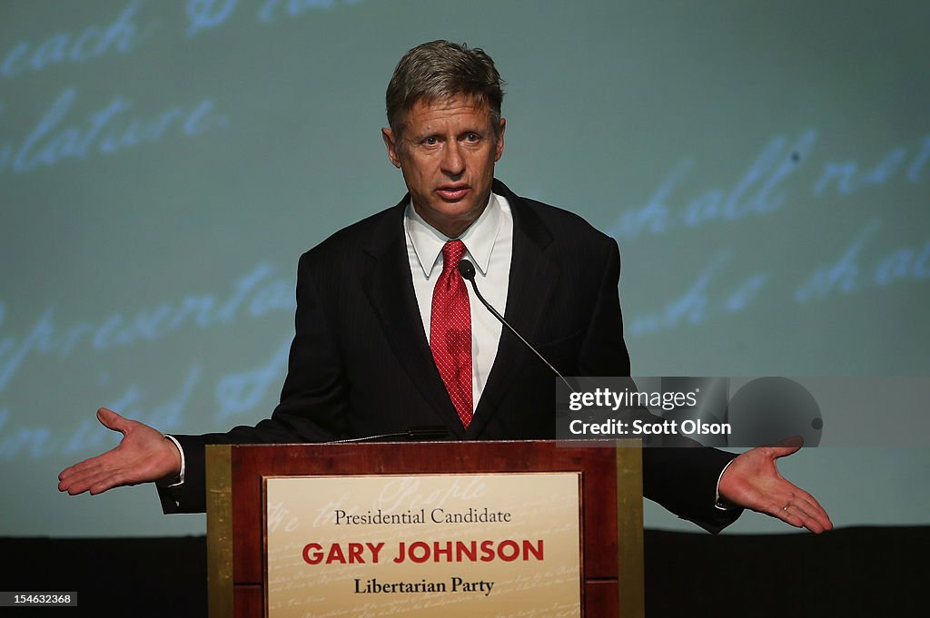 Third Party Presidential Candidate Debate Held In Chicago