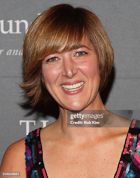 Design guru Homegirl Gina Bishop attends the 37th Anniversary T.J. Martell Foundation Awards Gala at Cipriani 42nd Street on October 23, 2012 in New...