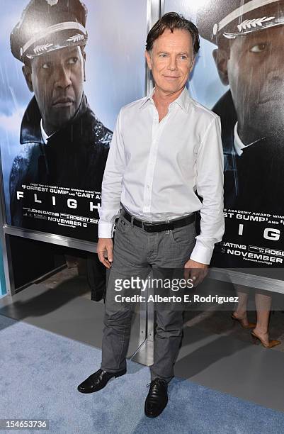 Actor Bruce Greenwood arrives to the Los Angeles Premiere of Paramount Pictures' 'Flight' at ArcLight Cinemas on October 23, 2012 in Hollywood,...