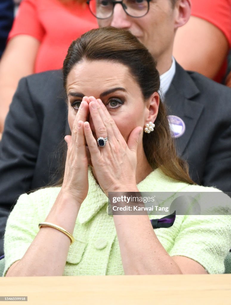 The Princess of Wales Attends Wimbledon 2023 - Day 13