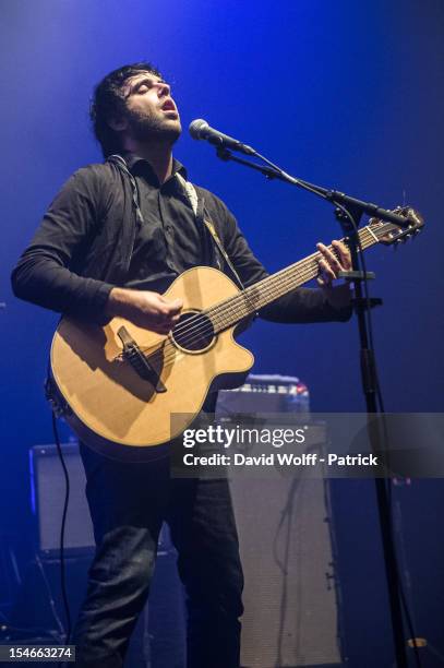 Jose Reis Fontao from Stuck in the Sound performs at L'Olympia on October 20, 2012 in Paris, France.