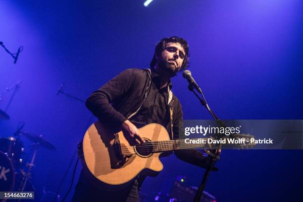 Jose Reis Fontao from Stuck in the Sound performs at L'Olympia on October 20, 2012 in Paris, France.