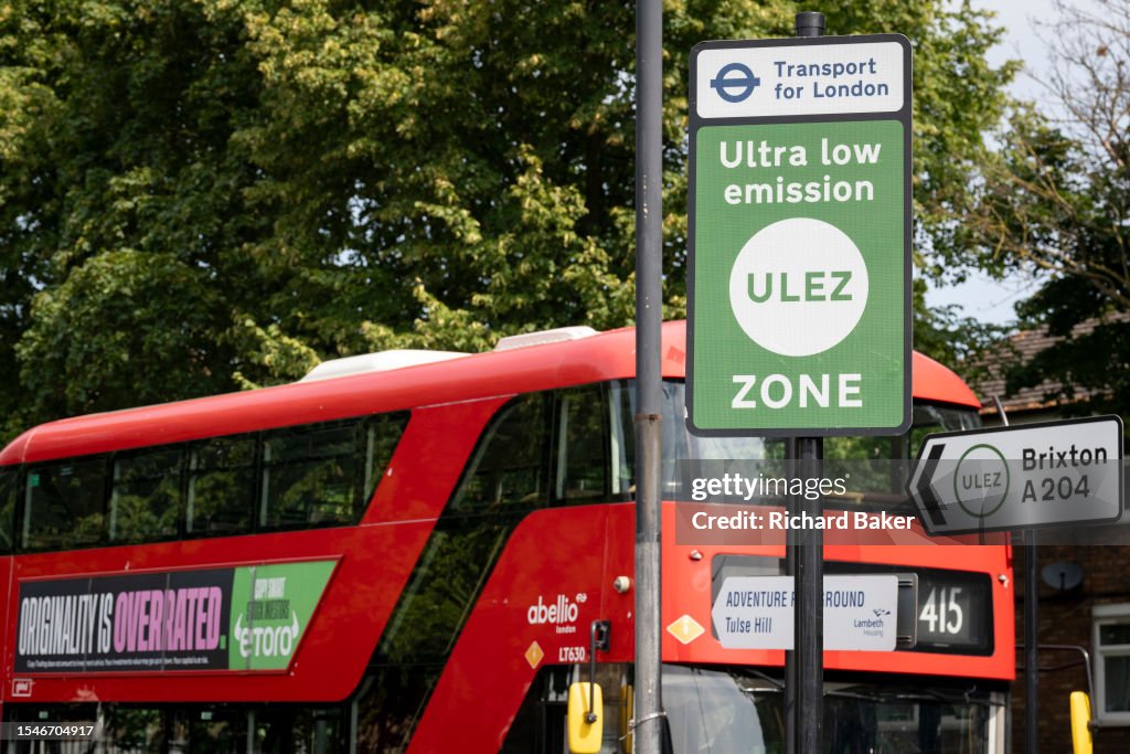 ULEZ Sign In South London