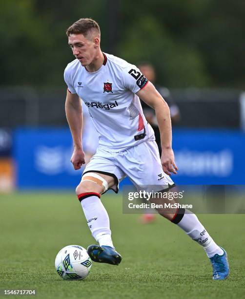 Louth , Ireland - 20 July 2023; John Martin of Dundalk during the UEFA Europa Conference League First Qualifying Round 2nd Leg match between Dundalk...