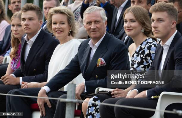 The Belgium Royal Family Celebrates Belgium National Day Photos and ...