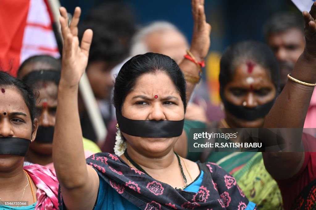 INDIA-MANIPUR-UNREST-PROTEST