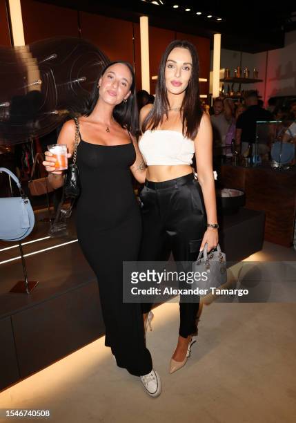 Becca Lass and Kelly McGuiness attend the Gaucho - Buenos Aires Journey Of Luxury And Adventure With Debut Of Exquisite Travel Collection For Miami...