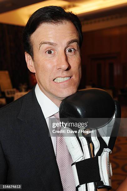 Anton Du Beke attends a Nordoff Robbins Boxing fundraising dinner at The Grand Connaught Rooms on October 24, 2012 in London, England.