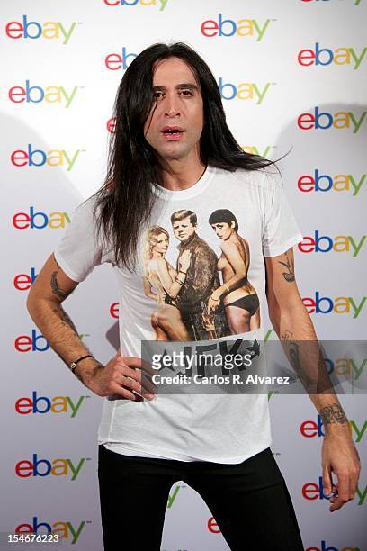 Mario Vaquerizo attends the "Ebay 10th Anniversary" party at the OUI Madrid Club on October 24, 2012 in Madrid, Spain.