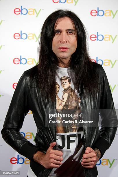 Mario Vaquerizo attends the "Ebay 10th Anniversary" party at the OUI Madrid Club on October 24, 2012 in Madrid, Spain.