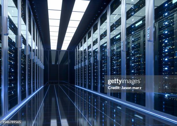 Server Room High-Res Stock Photo