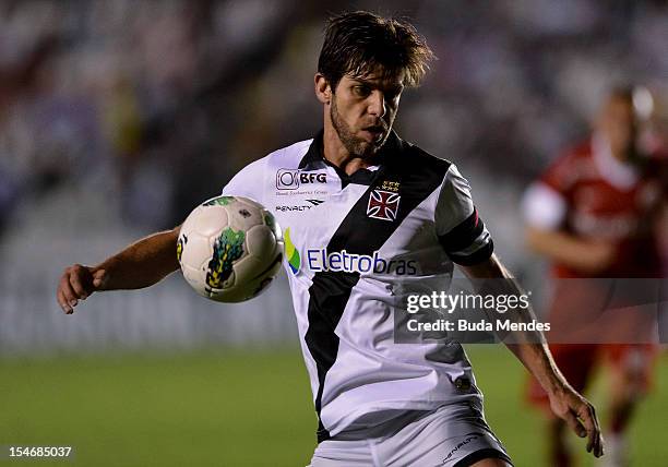 Juninho of Vasco in action during a match between Vasco and Internacional as part of the brazilian championship Serie A at Sao Januario stadium on...