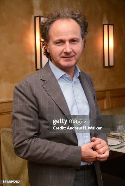 General Manager of the Martini factories at Pessione and Santo Stefano Belbo, Giorgio Castagnotti attends the MARTINI Winemaker Dinner hosted by...