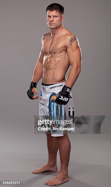 Brian Stann poses for a portrait on September 19, 2012 in Toronto, Ontario, Canada.