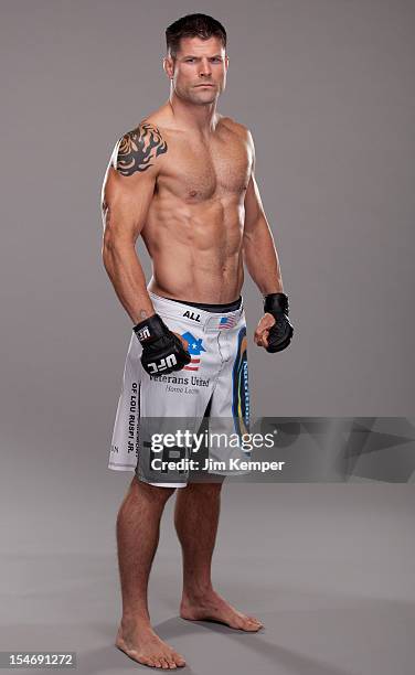 Brian Stann poses for a portrait on September 19, 2012 in Toronto, Ontario, Canada.