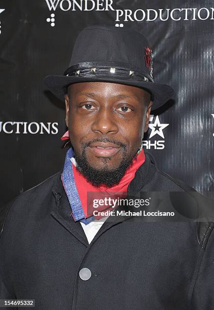 Musician Wyclef Jean attends the United Nations Day Concert at United Nations on October 24, 2012 in New York City.